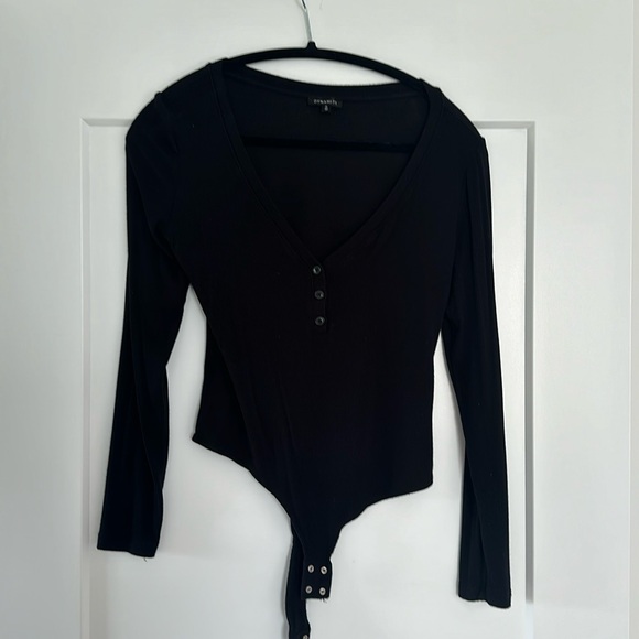 Dynamite Ribbed Bodysuite - Picture 1 of 4